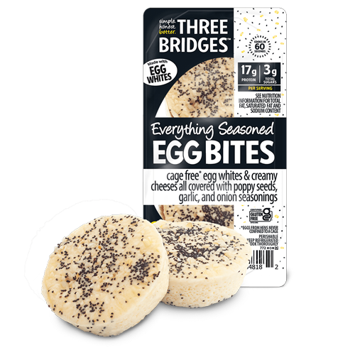 Everything Seasoned Egg White Bites